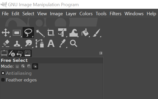 Monochrome, low contrast icons in tool groups. Not nice.