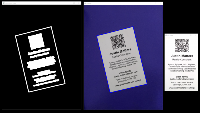 Initial location and rectification of the text in the image