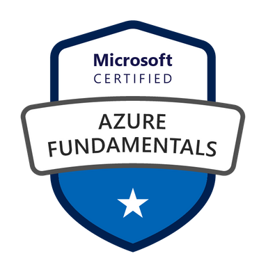 AZ-900 pass badge https://www.credly.com/badges/b15a32ea-0dfb-45e9-9614-7a51c7bfd4df