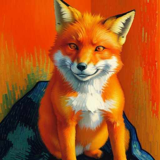 An example of style transfer complete with workflow